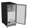 EdgeStar 15 in. 50 lbs. Built-In Ice Maker in Stainless Steel | Scratch & Dent | 