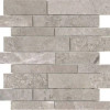 Ritz Gray Random Strip Polished Marble Mosaic