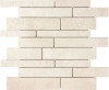  SERENE IVORY RANDOM STRIP POLISHED LIMESTONE MOSAIC 