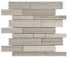  STRADA MIST RANDOM STRIP POLISHED LIMESTONE MOSAIC 