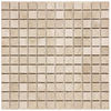 76-366 ALLURE CREMA MINI VERSAILLES HONED MARBLE MOSAIC 