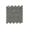 STARK CARBON HEXAGON POLISHED MARBLE MOSAIC