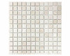 BERKSHIRE CREMA 1X1 HONED MARBLE MOSAIC