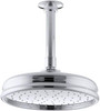 Kohler 8" Traditional Round Rain Shower Head, 1.75 GPM, Polished Chrome