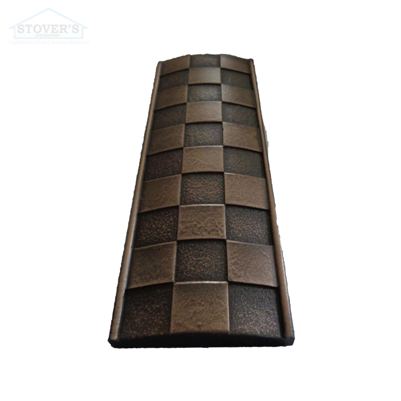 2X6 Deco | Metal Look Decos | Liner Hi-Lo Burnished Bronze BSAT | TRIM324021003