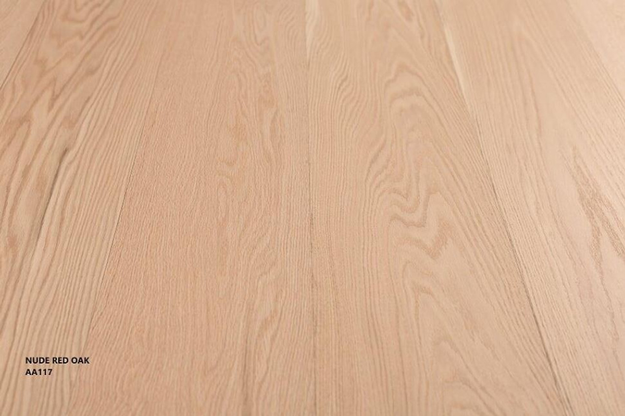 Aqua Allira Nude Red Oak | AA-117 | Real Wood Veneer | SPC | 1st. Quality | Closeout | 7-7/8" X 7/32" X 48"  | [20.96 SF / Box]