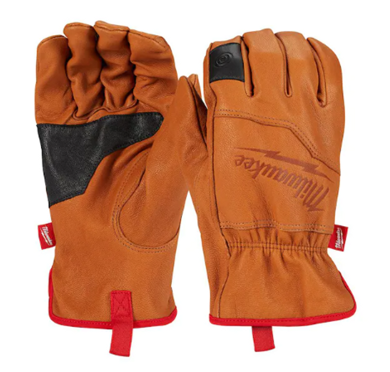 Milwaukee Large Goatskin Leather Gloves 48-73-0012D (4 Pair)