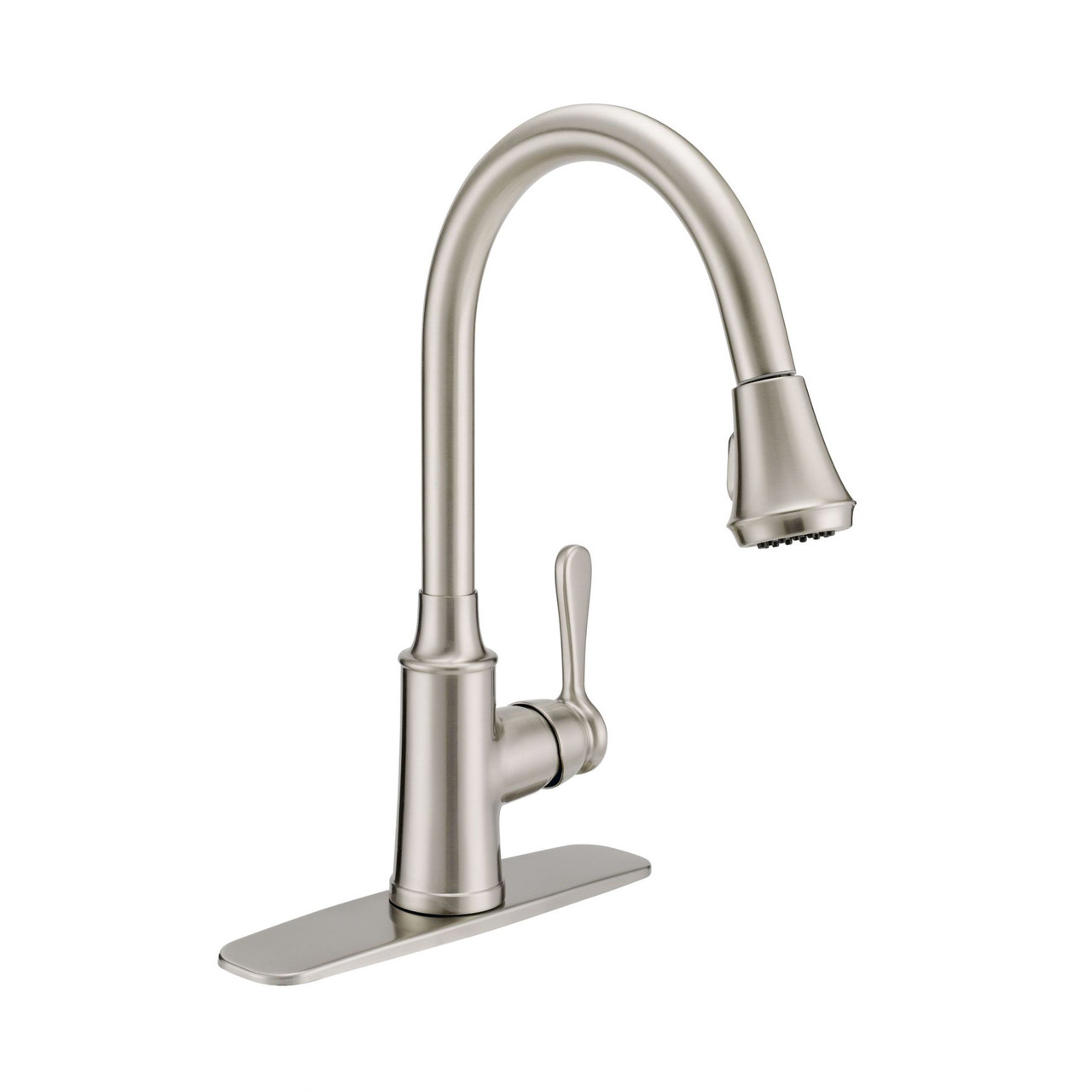 ProFlo Single Hole Pull Down Kitchen Faucet PFXCM1M214