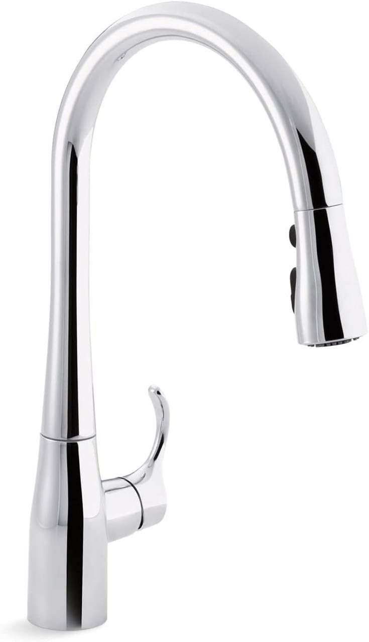 Single-Handle Pull-Down Sprayer Kitchen Faucet