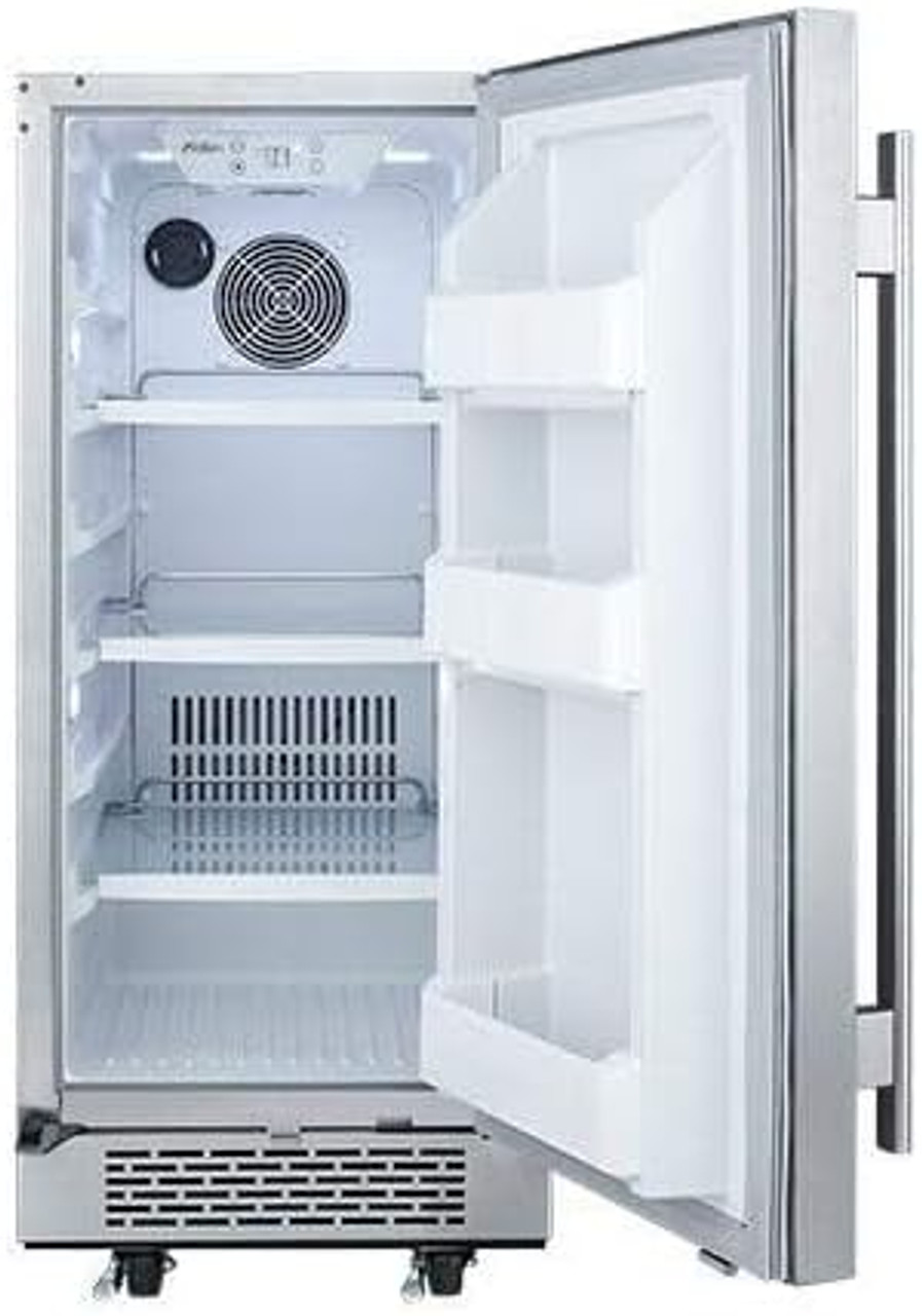 Avallon 3.3 Cu Ft 15" Outdoor Built-in Refrigerator AFR151SSOD