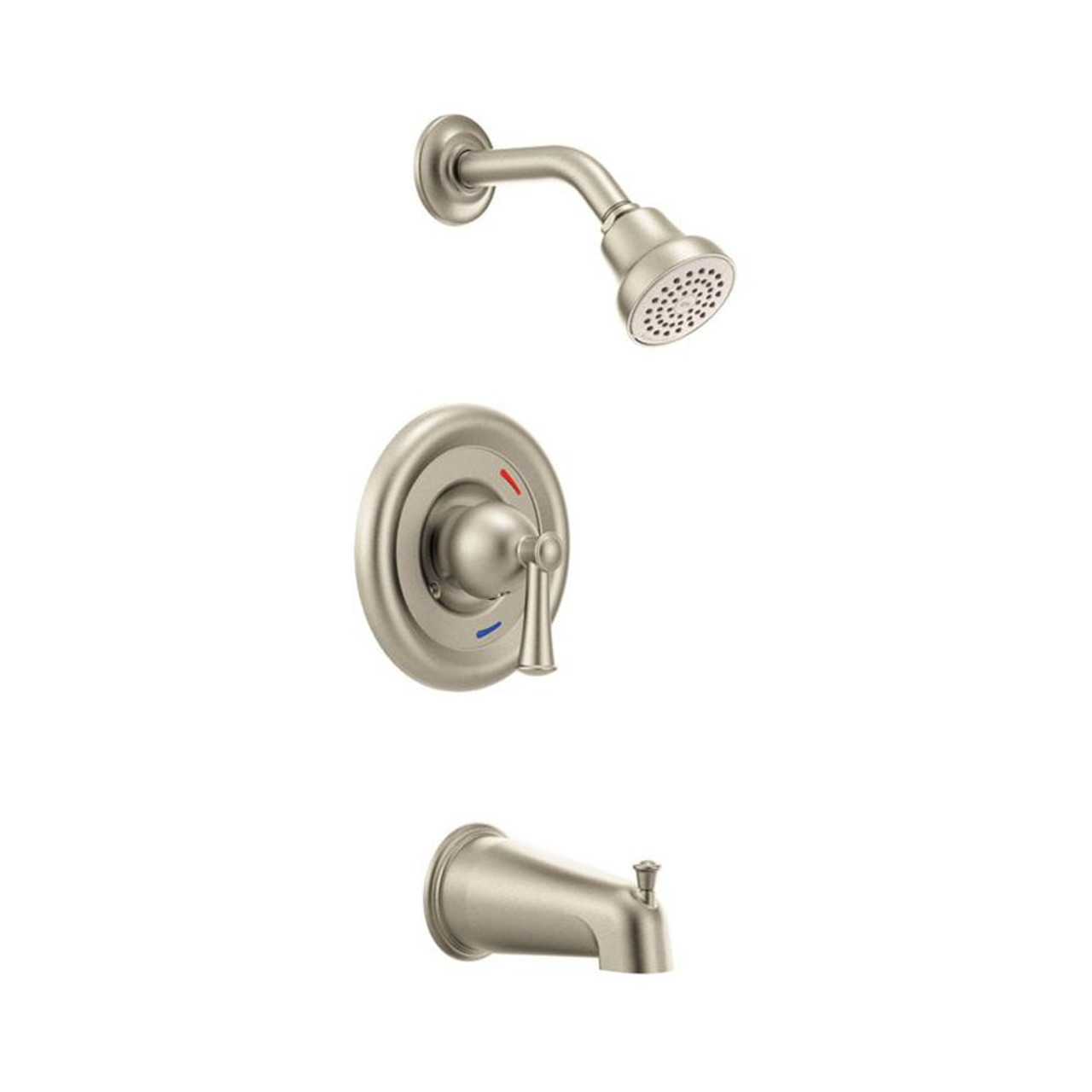 Cleveland Faucet Group T41311CBNGR Capstone Single Handle Bathtub & Shower Faucet - Brushed Nickel