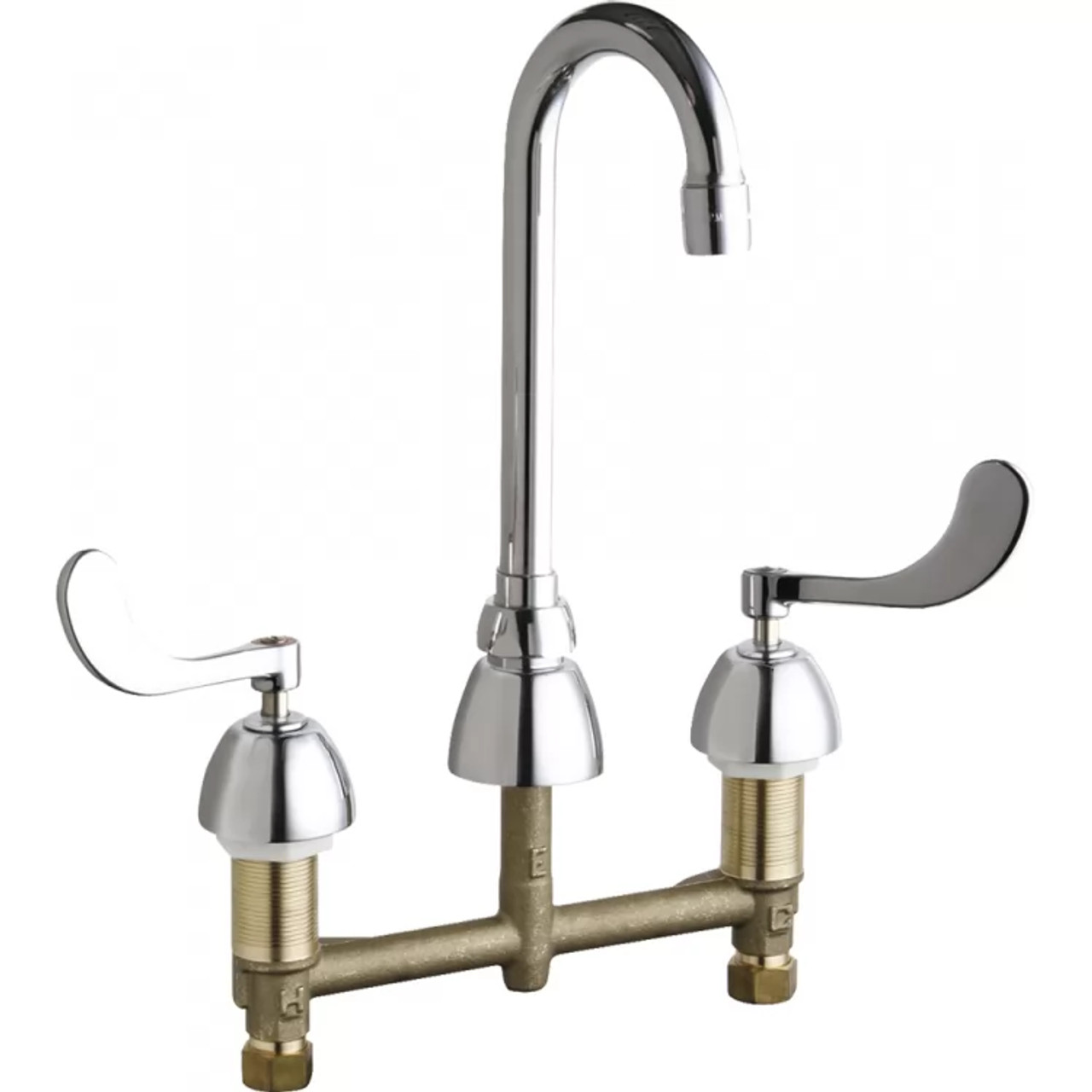 Concealed Hot/Cold Water Kitchen Sink Faucet