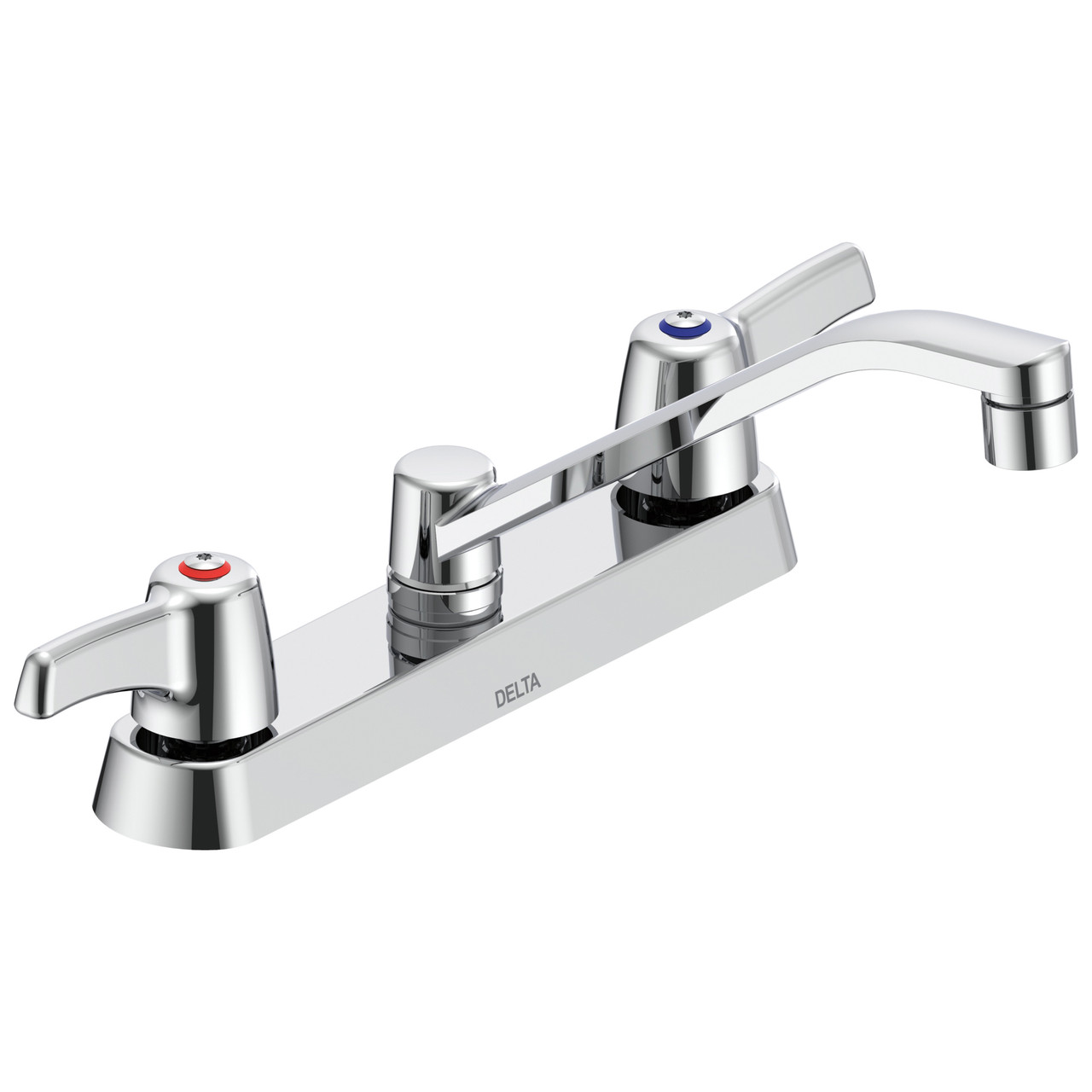 Delta 26C3143 8" Cast Deckmount Faucet  - Chrome