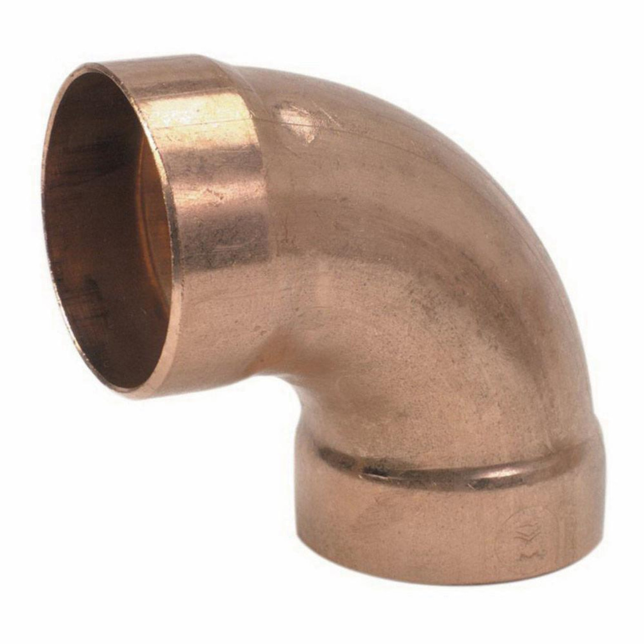 Mueller W07401 Streamline Wrot Copper 90 deg Elbow, 1-1/2 Inch C x 1-1/2 Inch