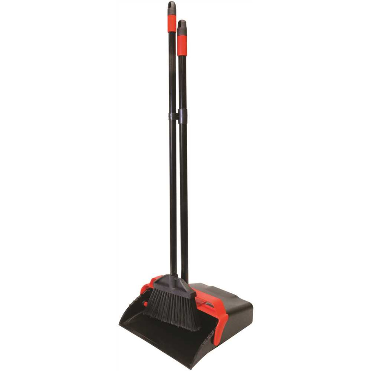 Maxiplus 13 In Assembled Lobby Dust Pan With Lobby Broom