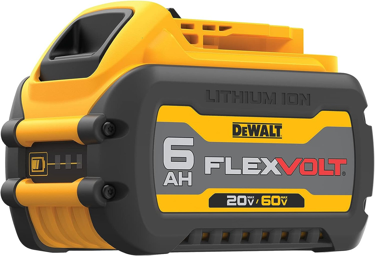 DEWALT FLEXVOLT 20V/60V MAX* Battery, 6.0-Ah (DCB606)