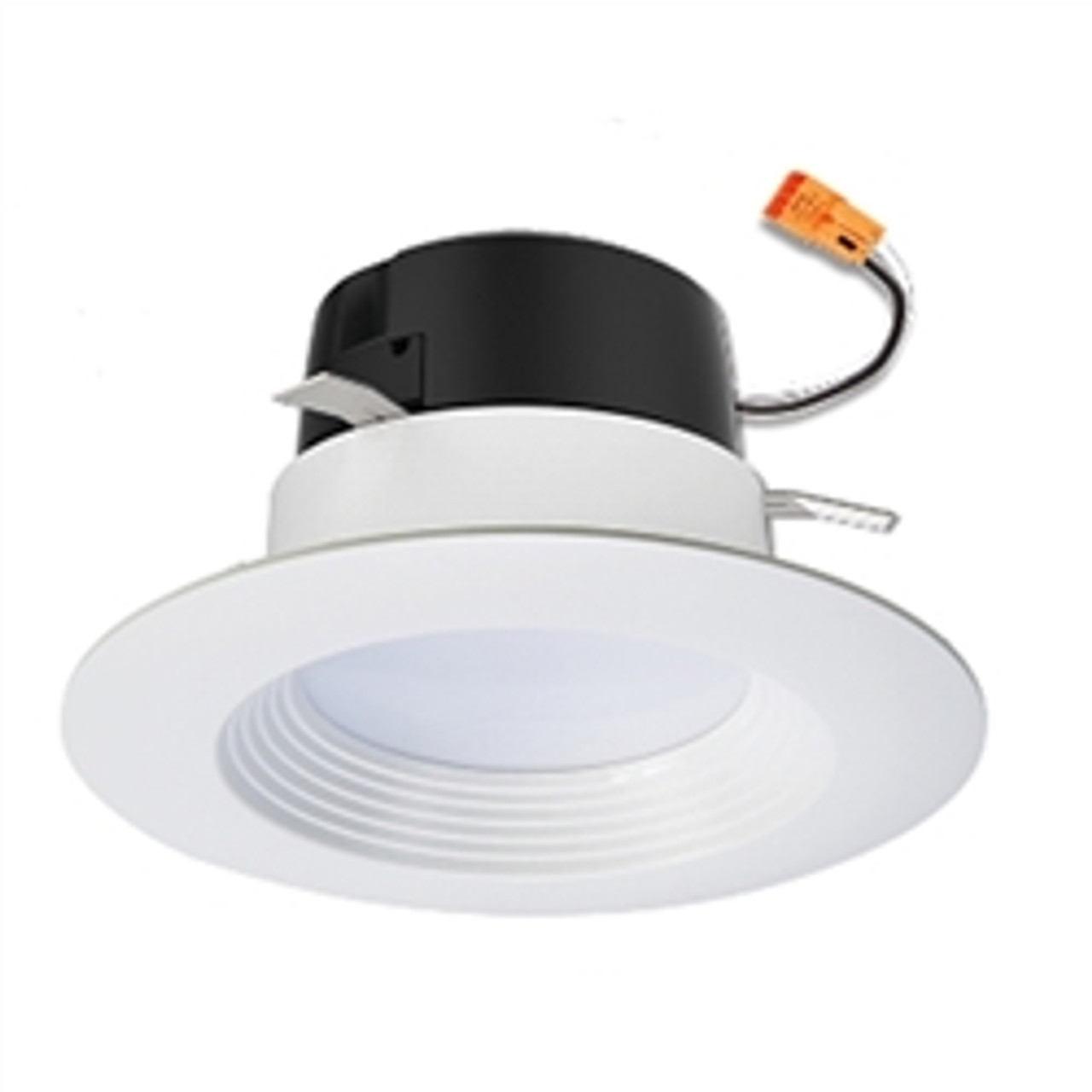 Halo Recessed LT460WH6927R 4" All-Purpose LED Integrated Trim Modules, 2700K, 630 Lumens, White Finish- 2 Pack