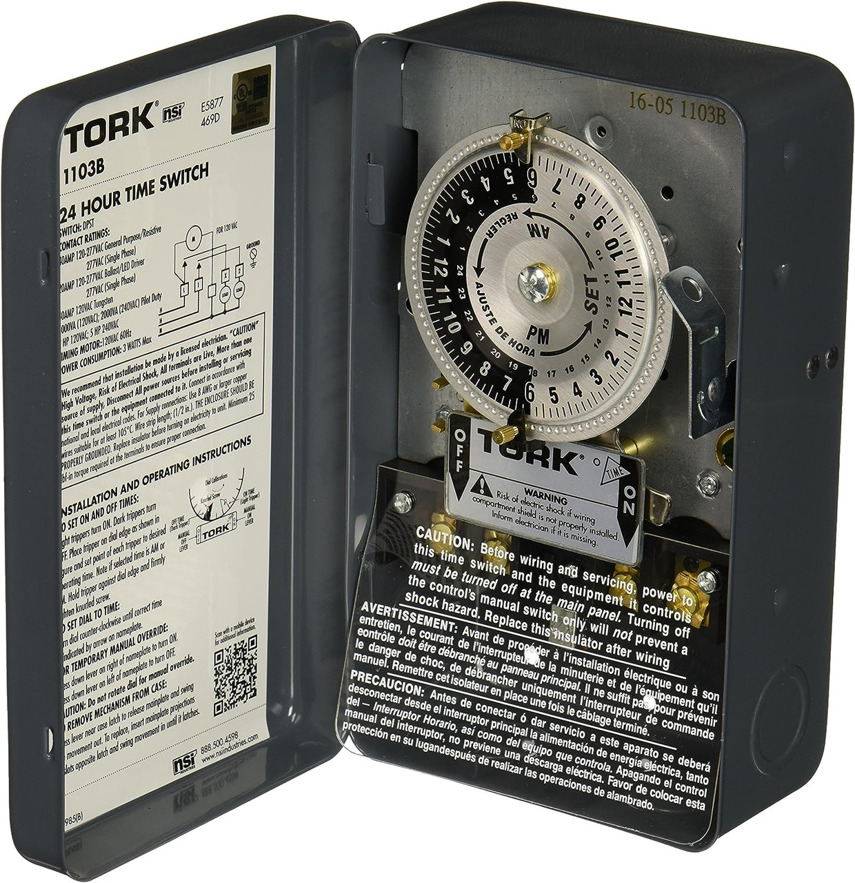 Tork 1103B Electromechanical TIME Switch