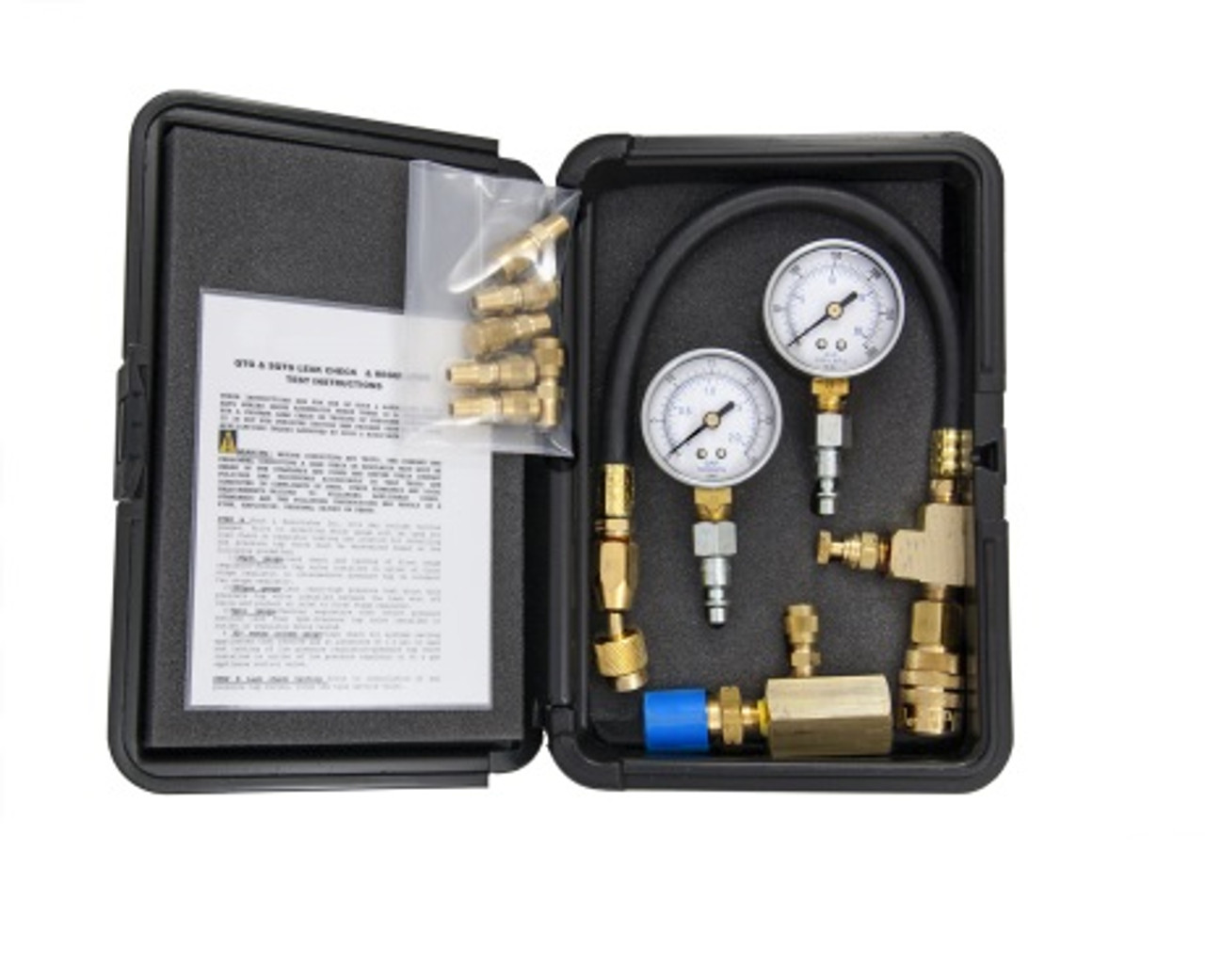 MEC Leak Test Kit with 1/4 Flare Valves Part # ME-QTG16B