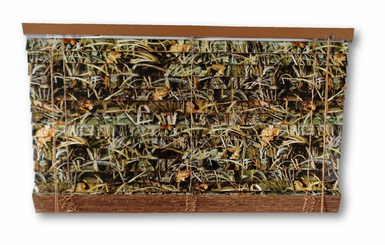 2″ Camouflage Blinds Real Tree Hardwood 23 x 64, 65111 (By the Pallet- 96 Pieces)