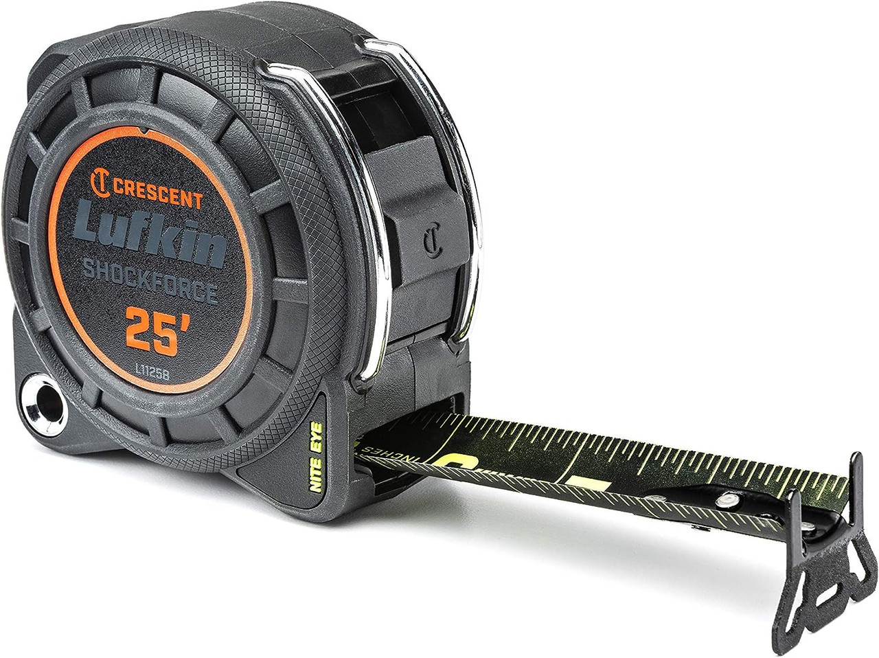 Shockforce Nite Eye 25-ft Tape Measure