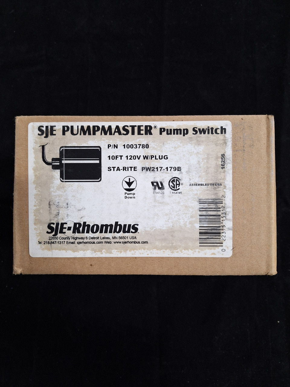 PumpMaster Pump Switch