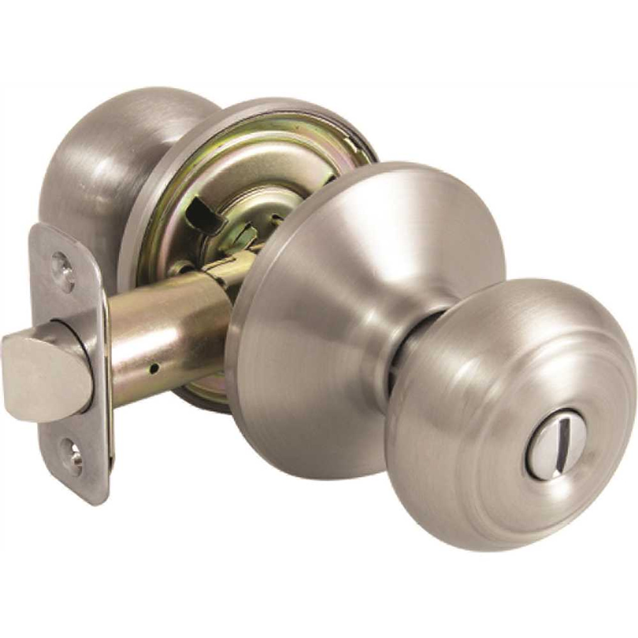 Defiant Hartford Satin Nickel Privacy Bed/Bath Door Knob