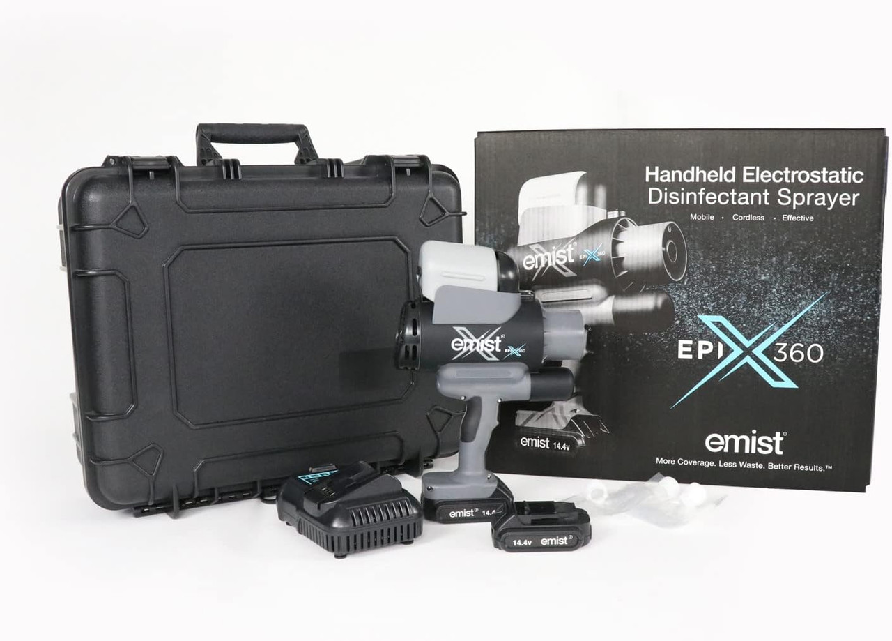 Emist EPIX360 Electrostatic Disinfectant Handheld Sprayer Cordless