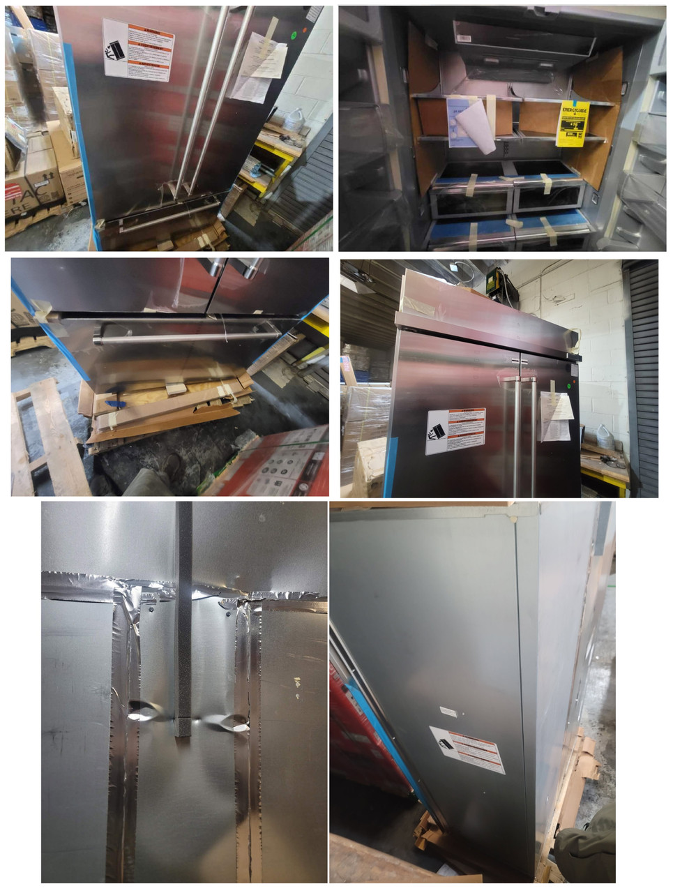 Images depicting condition of one of the units.