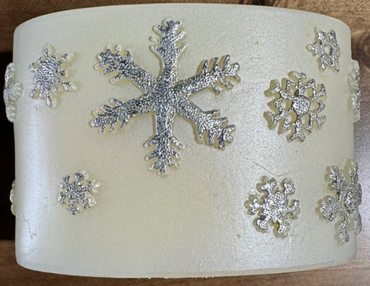 Snowflake Candle |By the Case- 8 per Case|