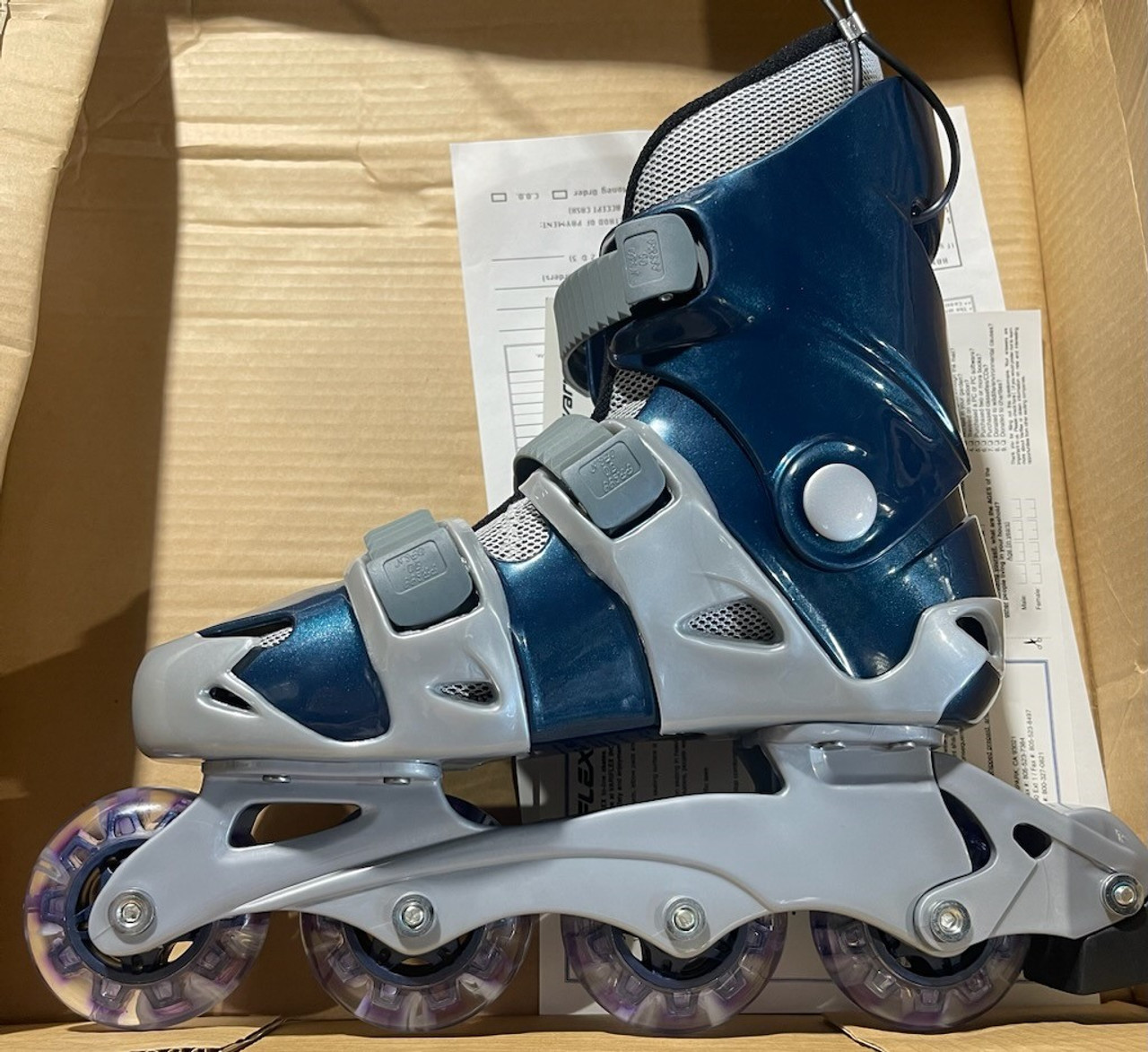 Cougar Tech Force2 Roller Blades Size 6/8