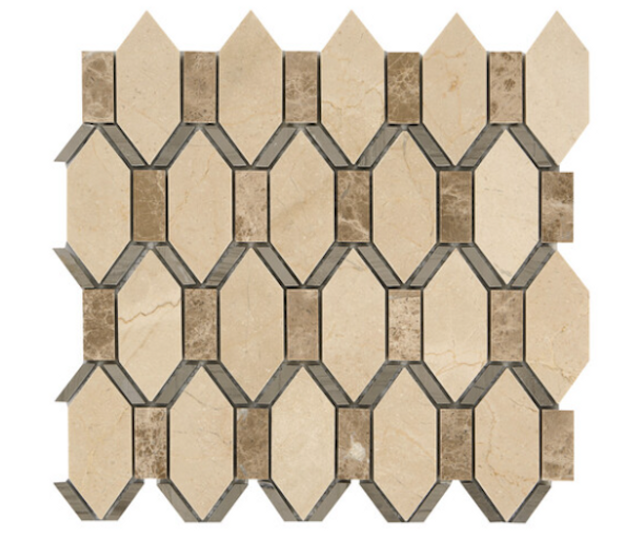 Diamond Cut Mosaic Tile