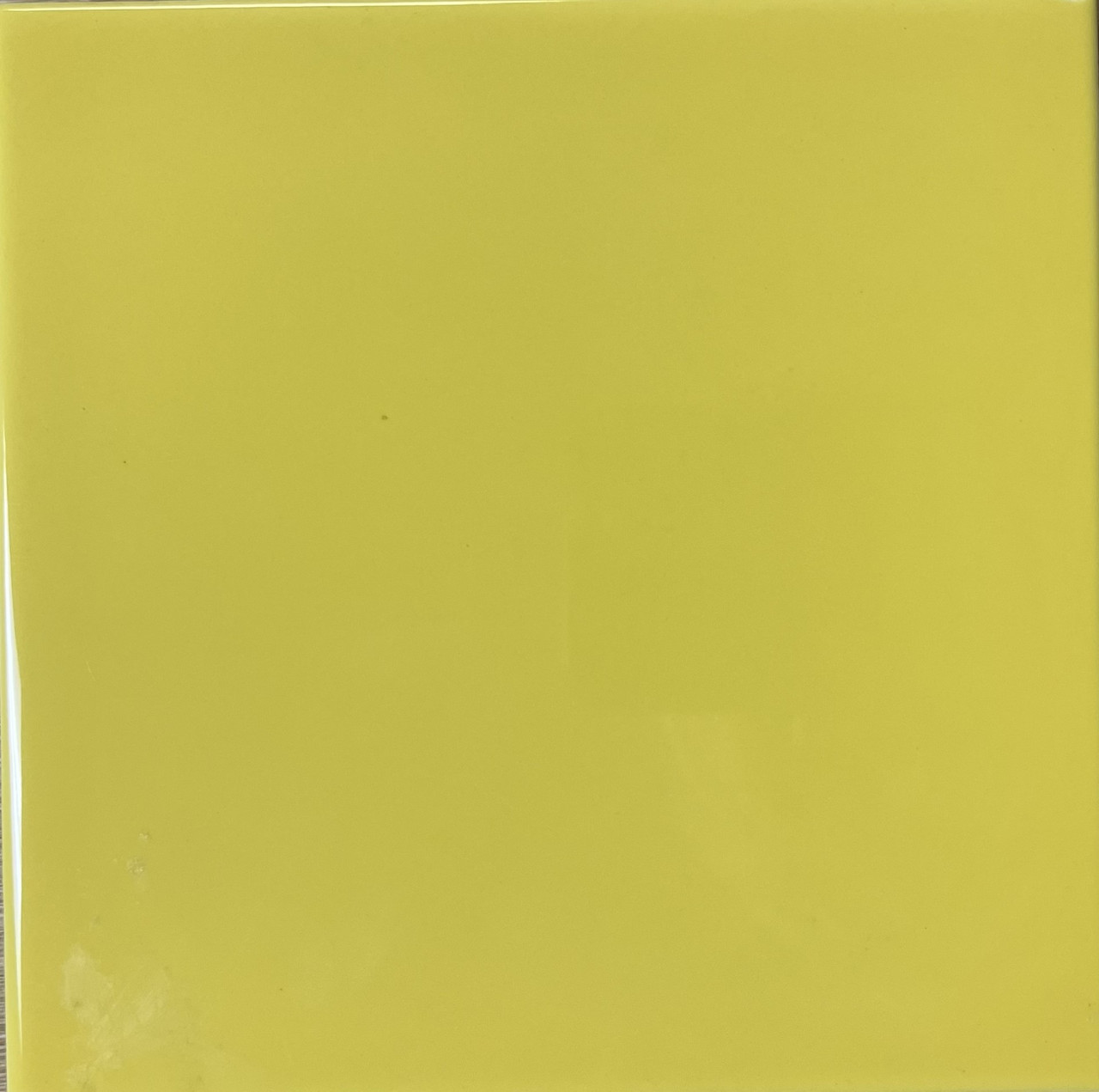 Canary Yellow 6x6 Wall Tile  |By the Pallet |