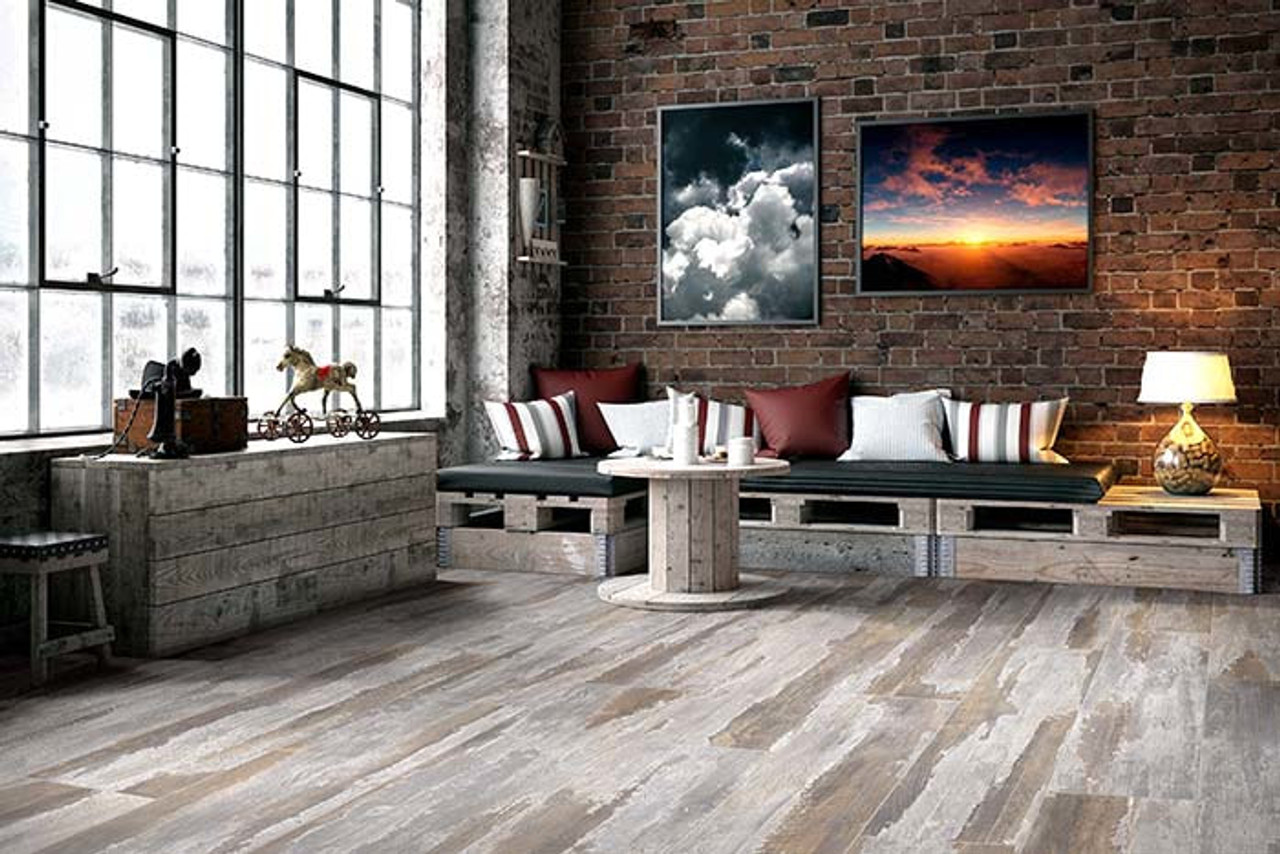 Forge Steel 12x48 Rectified Porcelain Tile |By the Pallet| 