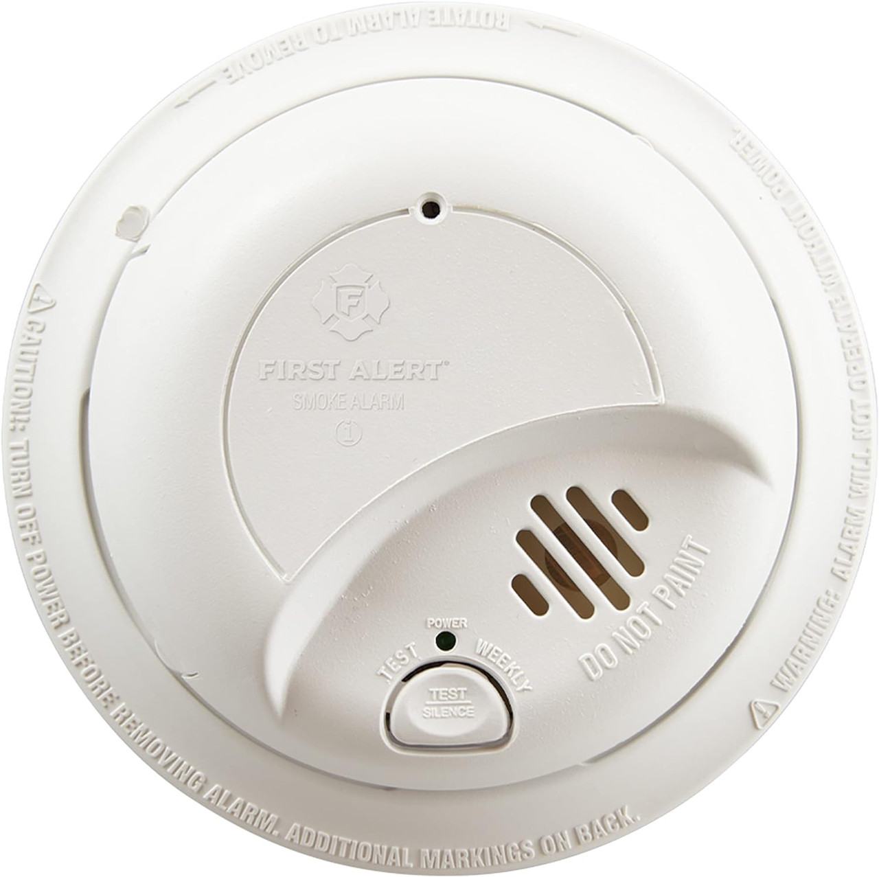 BRK First Alert 9120B - Smoke Detector - Hardwired Alarm with Battery Backup 