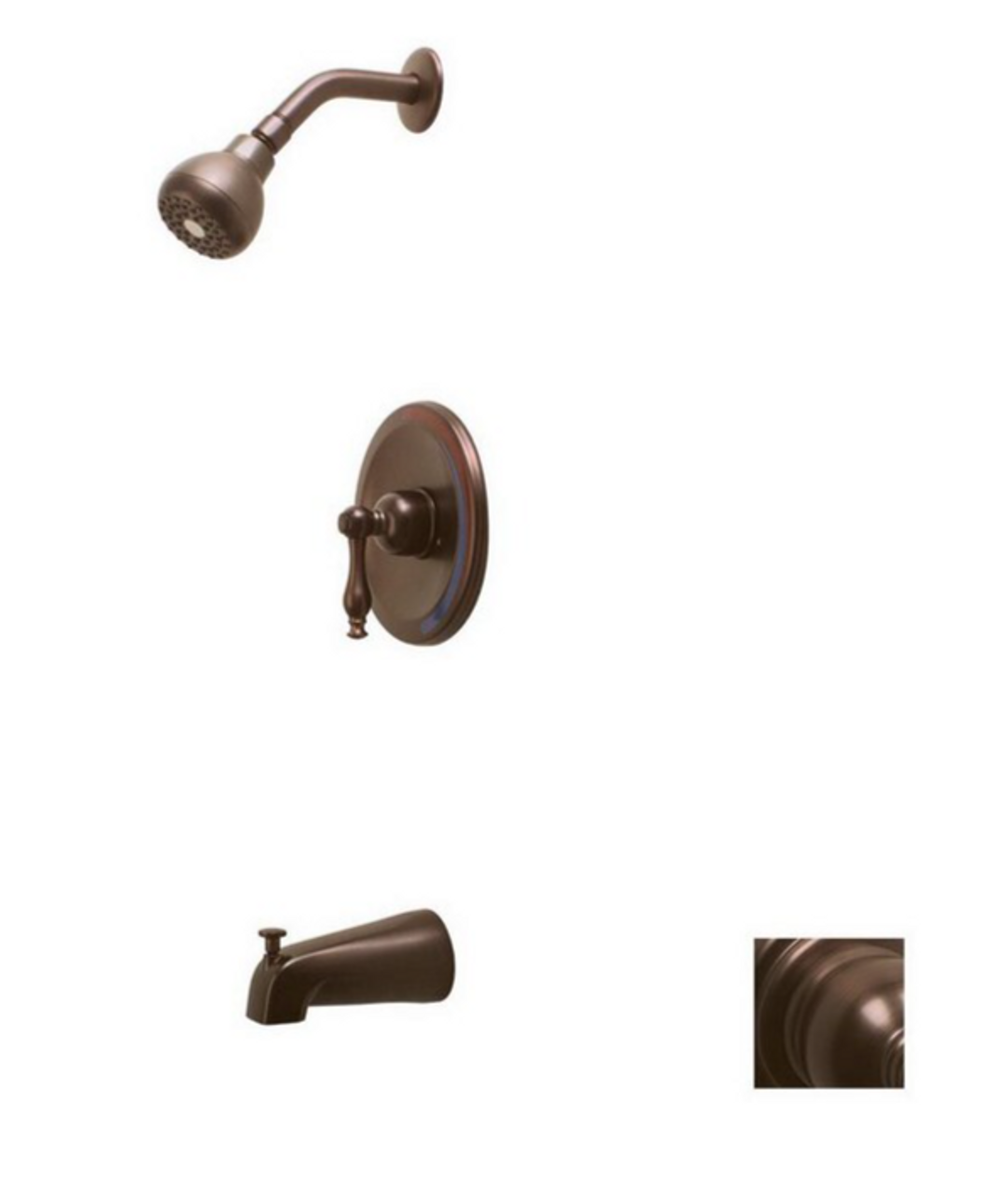 Premier Wellington Tub and Shower Faucet 