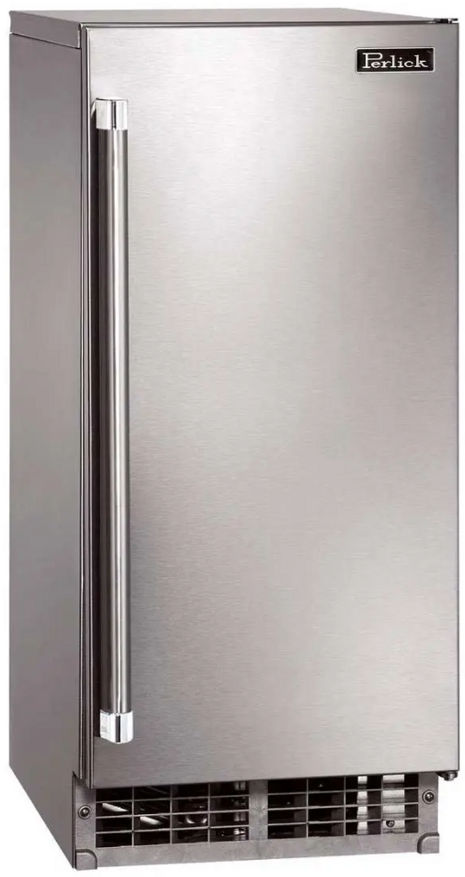 Perlick 15" Signature Series Cubelet Ice Maker - Solid Stainless Door |Scratch and dent| 