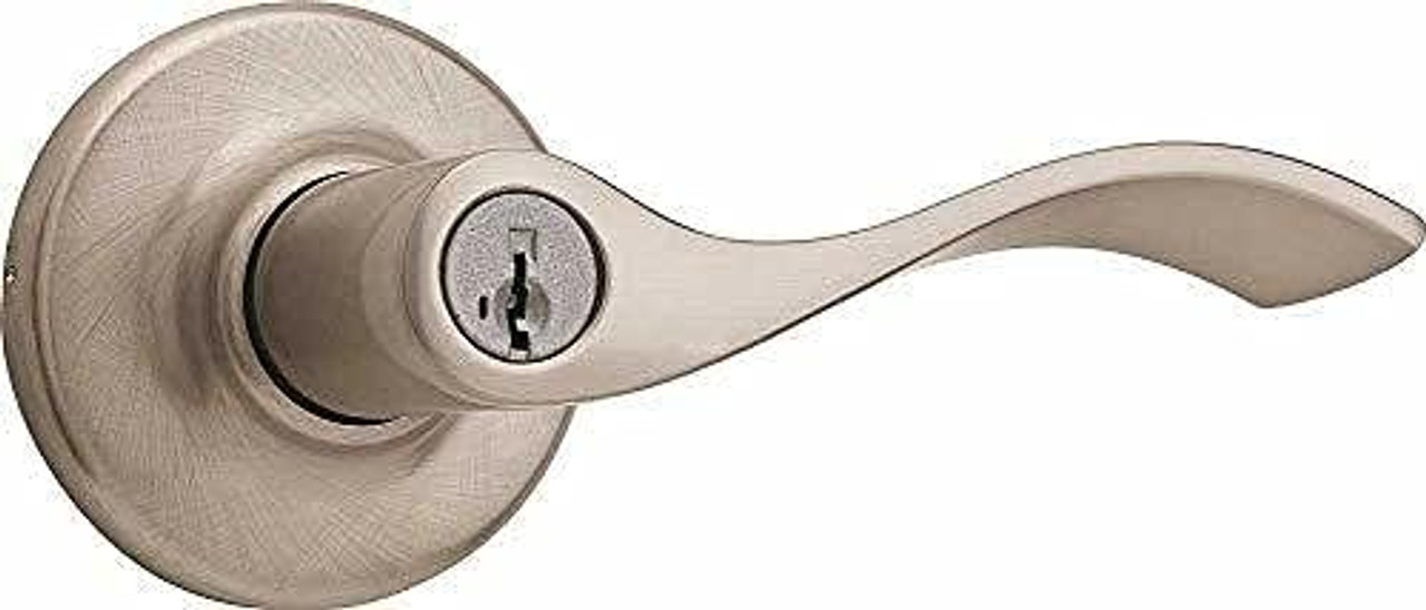 Kwikset 94059-072 Balboa Entry Door Knob - Satin Nickel