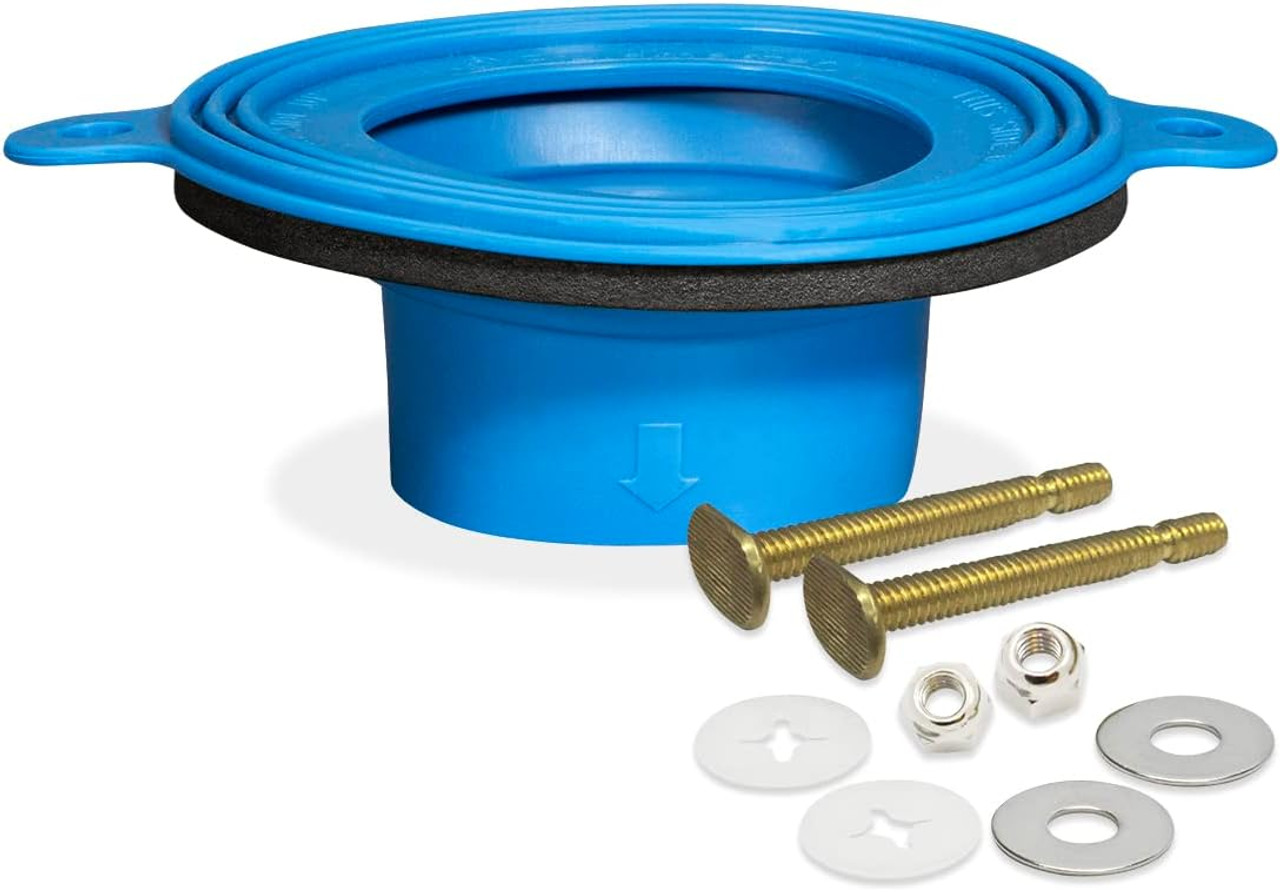 Fluidmaster 7530 Universal Better Than Wax Toilet Seal, Wax-Free Toilet Bowl Gasket| 18 Pack| 