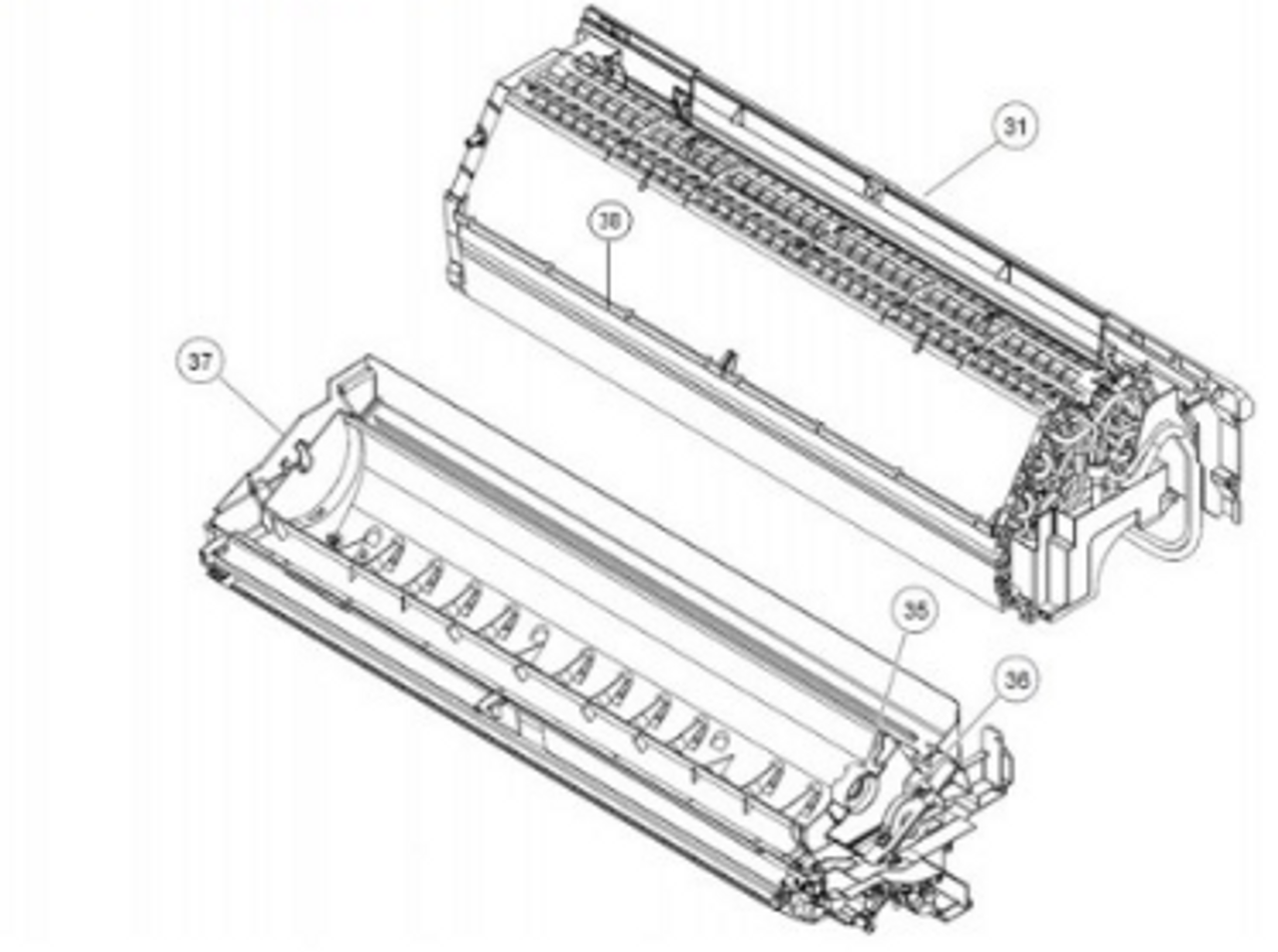 FUJITSU K9319254814 EVAPORATOR TA-9/12RLS3Y HCRC HCRC