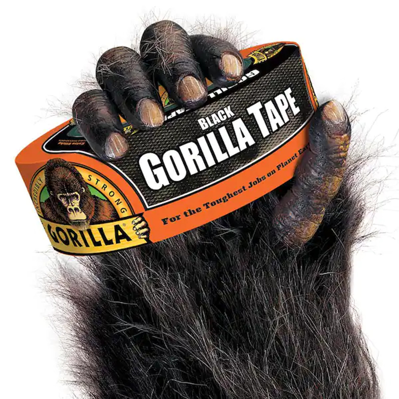 Gorilla Tape 10 yd. Black Tape (10-Pack)