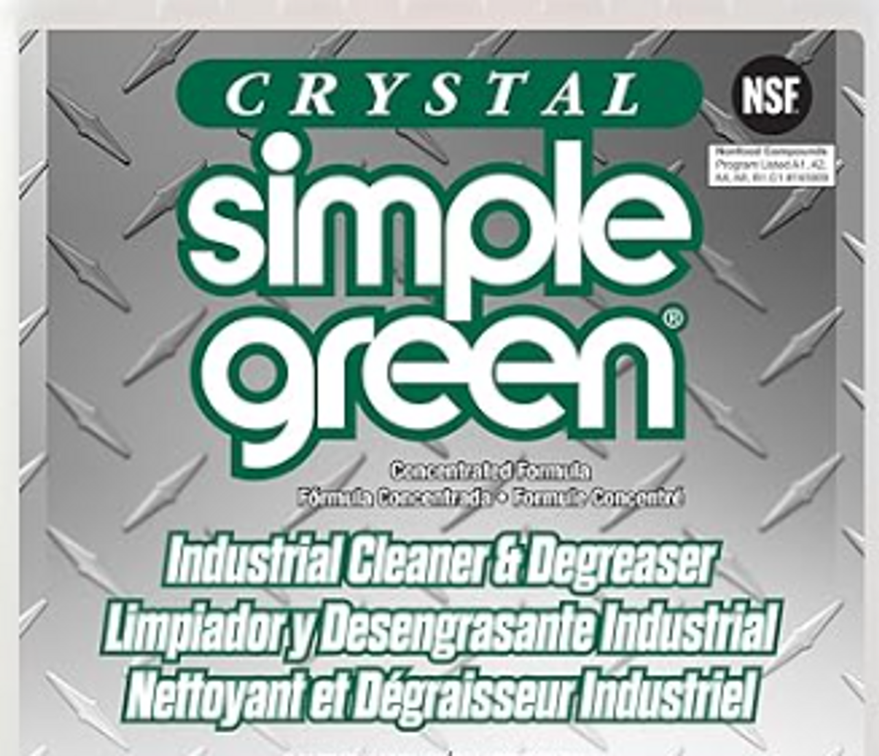 Simple Green 19005 Crystal Industrial Cleaner/Degreaser, (15 Gallon Drum)