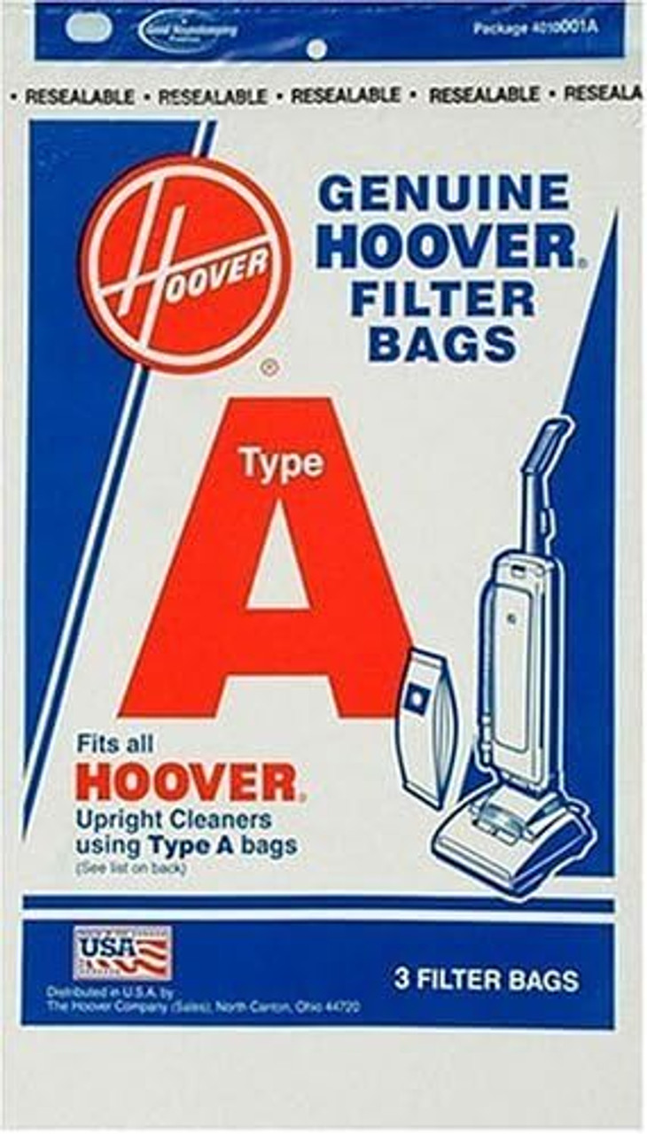 Hoover 4010001A Type A Vacuum Bags (36-Pack)