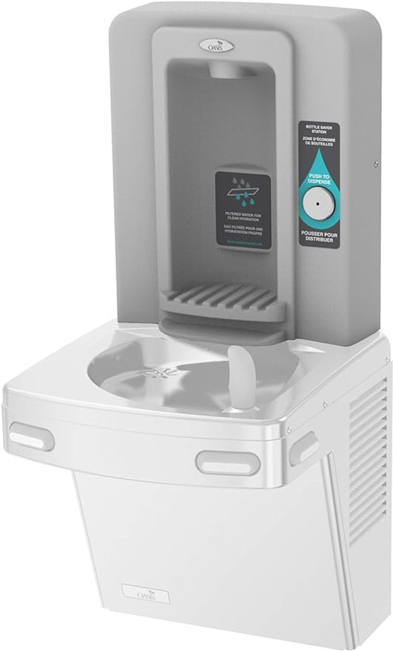 Oasis PWFSBF-K12 Retro fit Mechanical Bottle Filler with VersaFilter II, Greystone