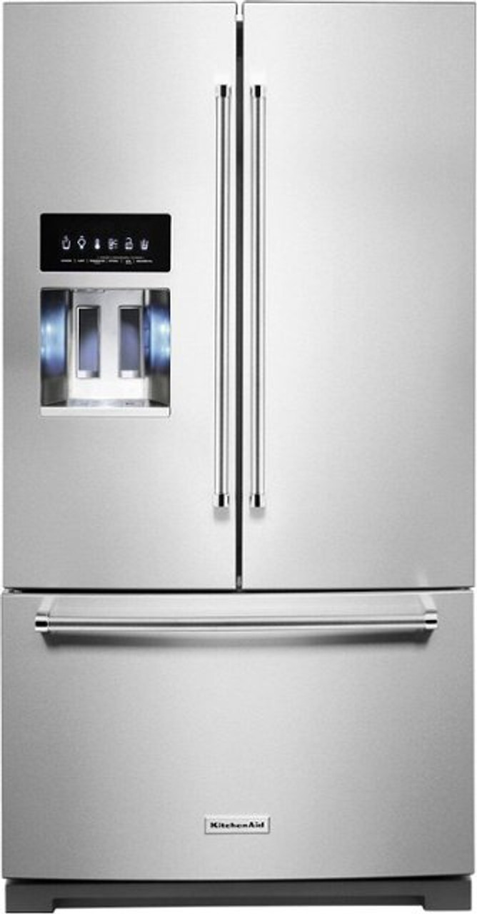 KitchenAid KRFF577KPS02 26.8 cu. ft. French Door Refrigerator in Stainless Steel with PrintShield Finish
