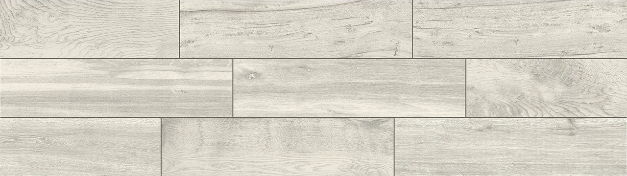 Lumber Bianco 6x24x10mm | Porcelain Tile | Builder Grade