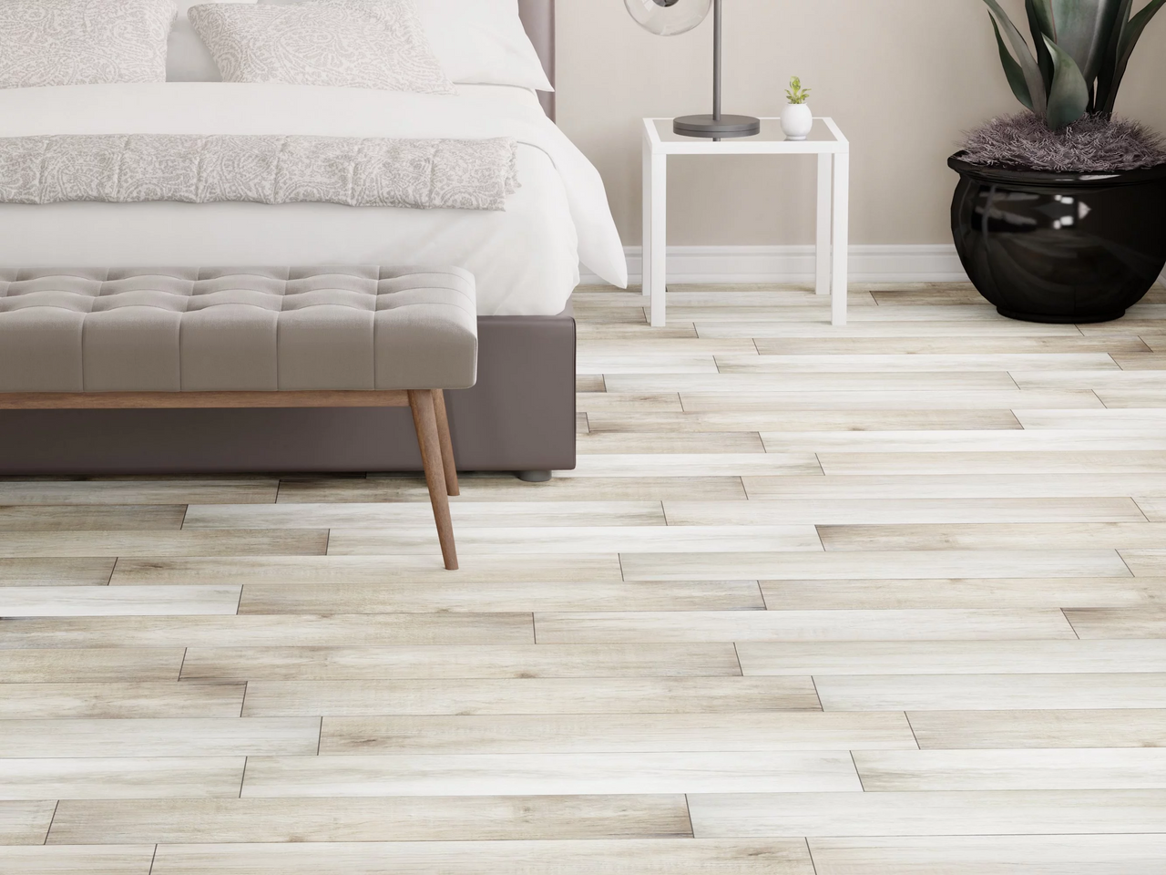 Providence Bianco 8x32x10mm | Porcelain Tile | Builder Grade