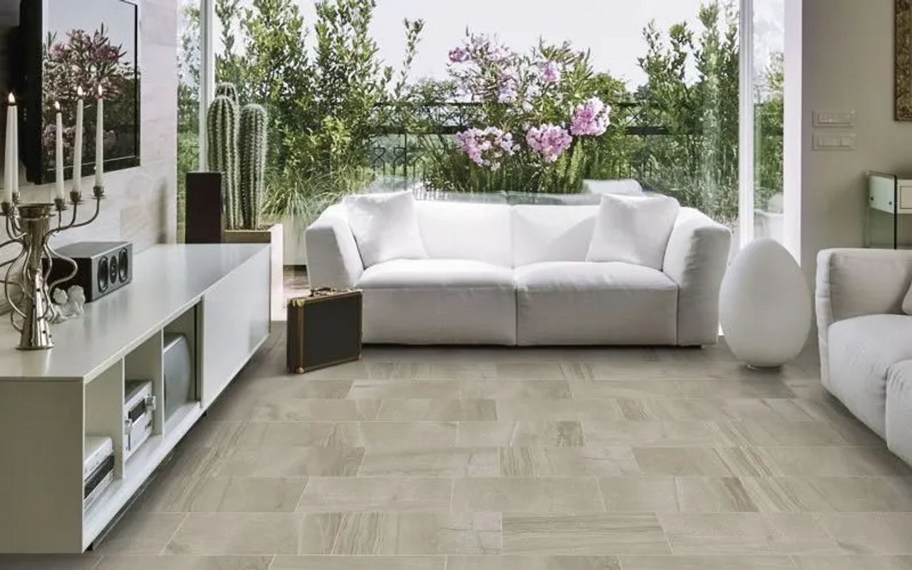 Tudor Stone Noce Plus 12x24x10mm | Porcelain Tile | Builder Grade