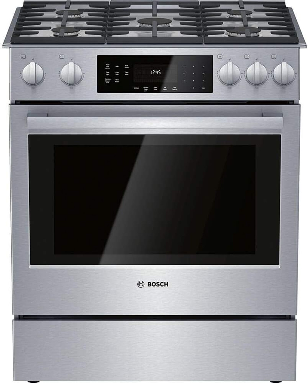 Bosch HGI8056UC 30" 800 Series Gas Range with 5 Sealed Burners; 4.8 cu. ft. Oven Capacity