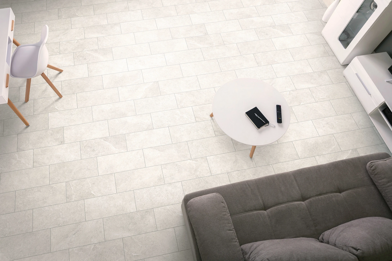 Futura Ivory 24x48 Rec Grip | Porcelain tile | Builder Grade